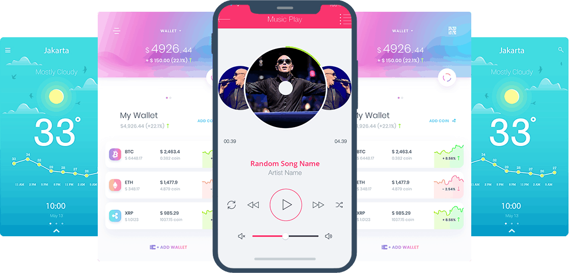 Mobile App Landing page 1 GESICOM Digital Innovation Agency